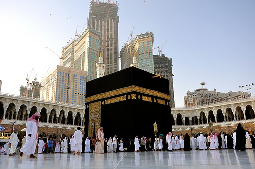 The Kaaba in Makkah